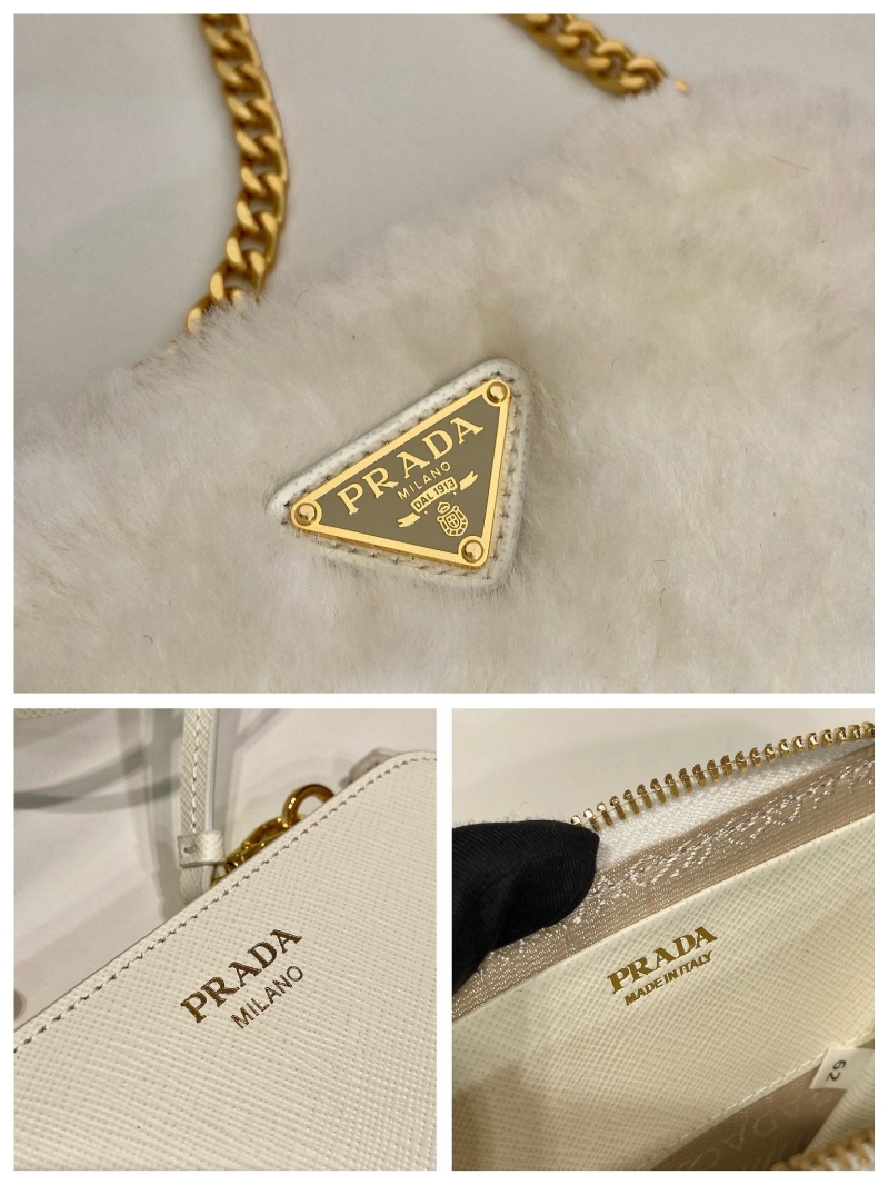 Pra*a triangle pouch